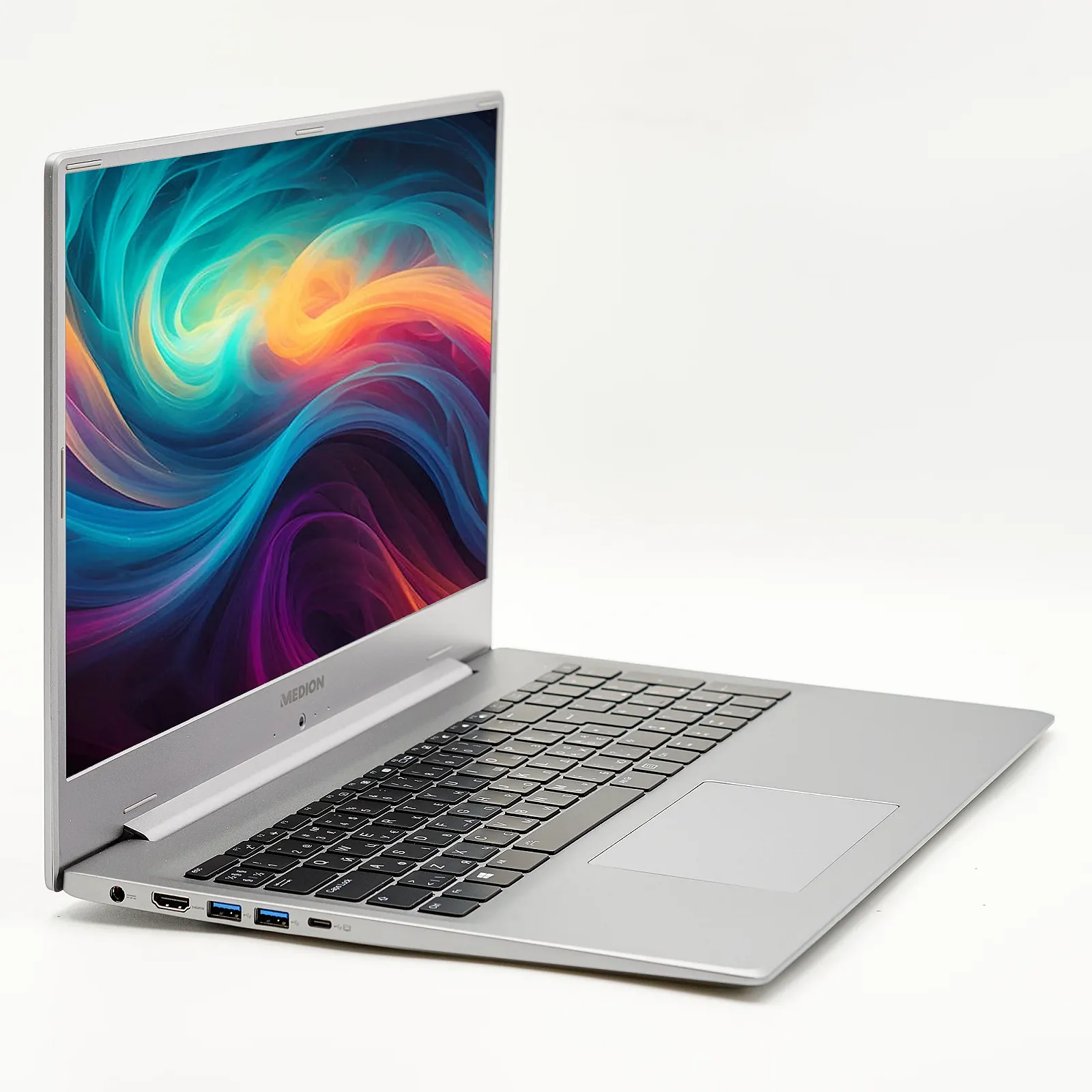 Ноутбук 17,3" Medion (Lenovo Group) Akoya S17413 | Intel Core i5-1235U | IPS (1920x1080) FullHD | RAM 16 ГБ | SSD 1 ТБ | Intel Iris Xe Graphics | Метал | підсвітка | Win11 (4407), фото №2
