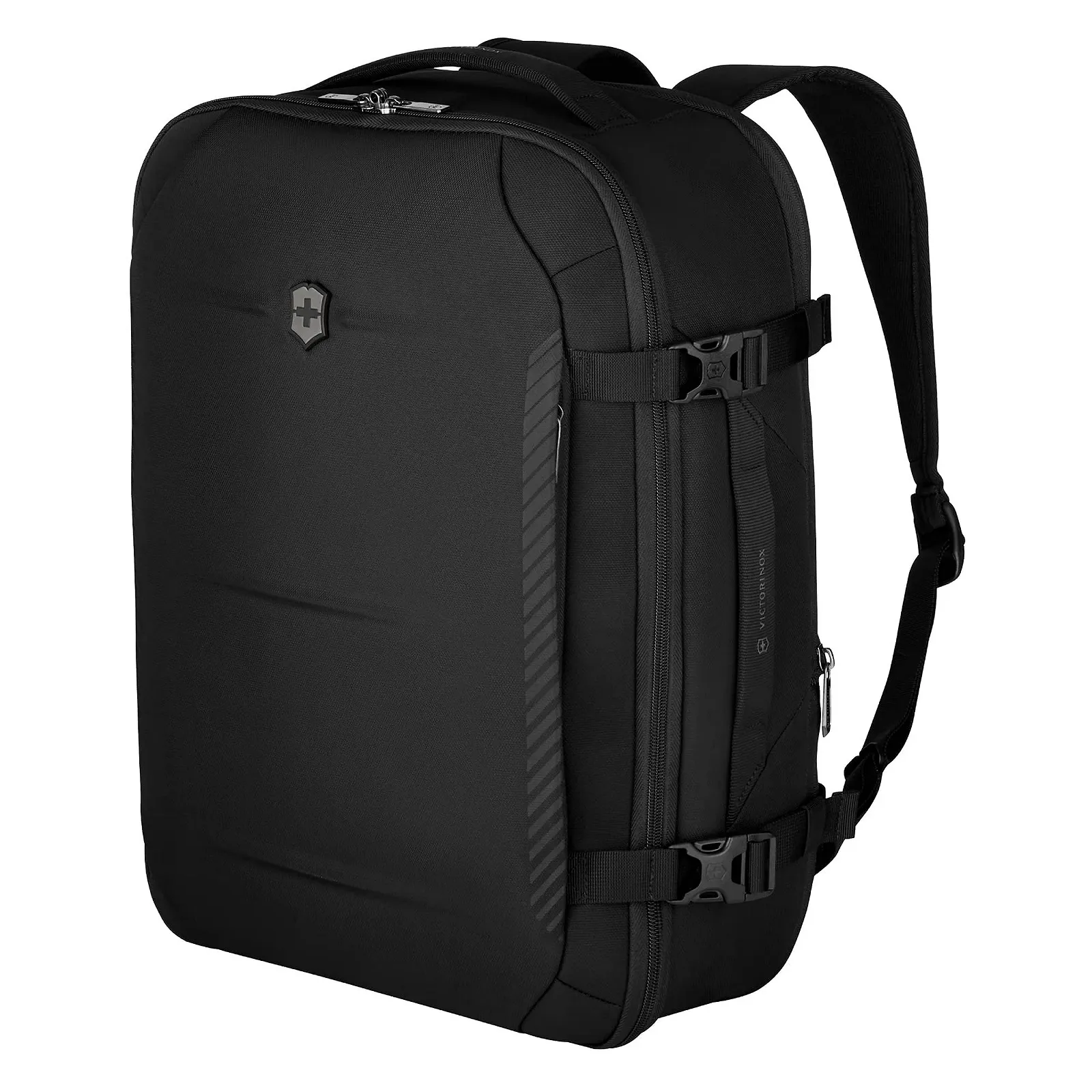 Рюкзак для ноутбука Victorinox Crosslight Boarding Bag 15.6" Расширяемый Черный, фото №1 Рюкзак для ноутбука Victorinox Crosslight Boarding Bag 15.6" Расширяемый Черный, фото №1