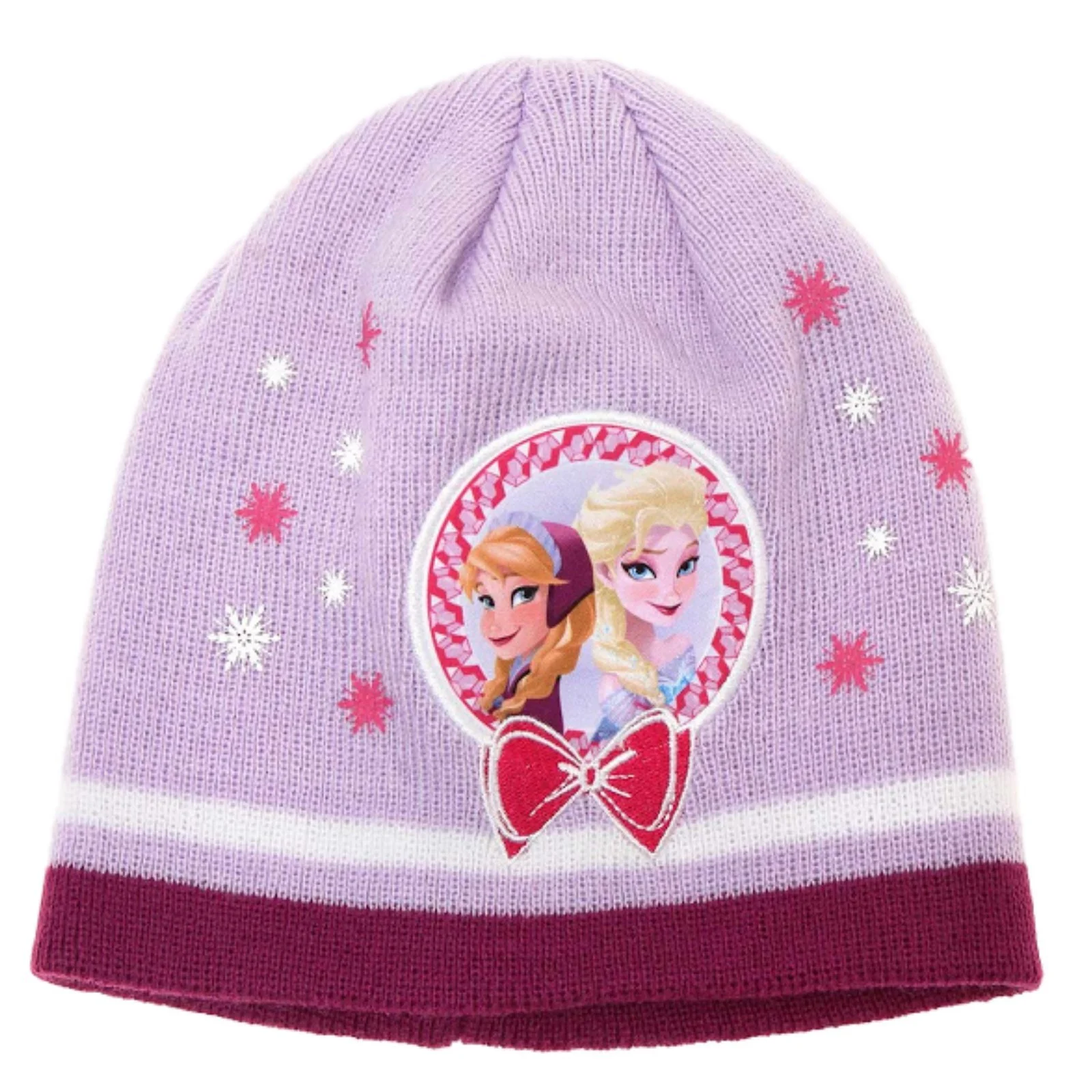 Зимняя шапка Disney Frozen Elsa Anna Сиреневый, фото №1