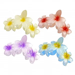 Заколка для волос Bexdug Цветок Форма Разноцветный - Фото 1