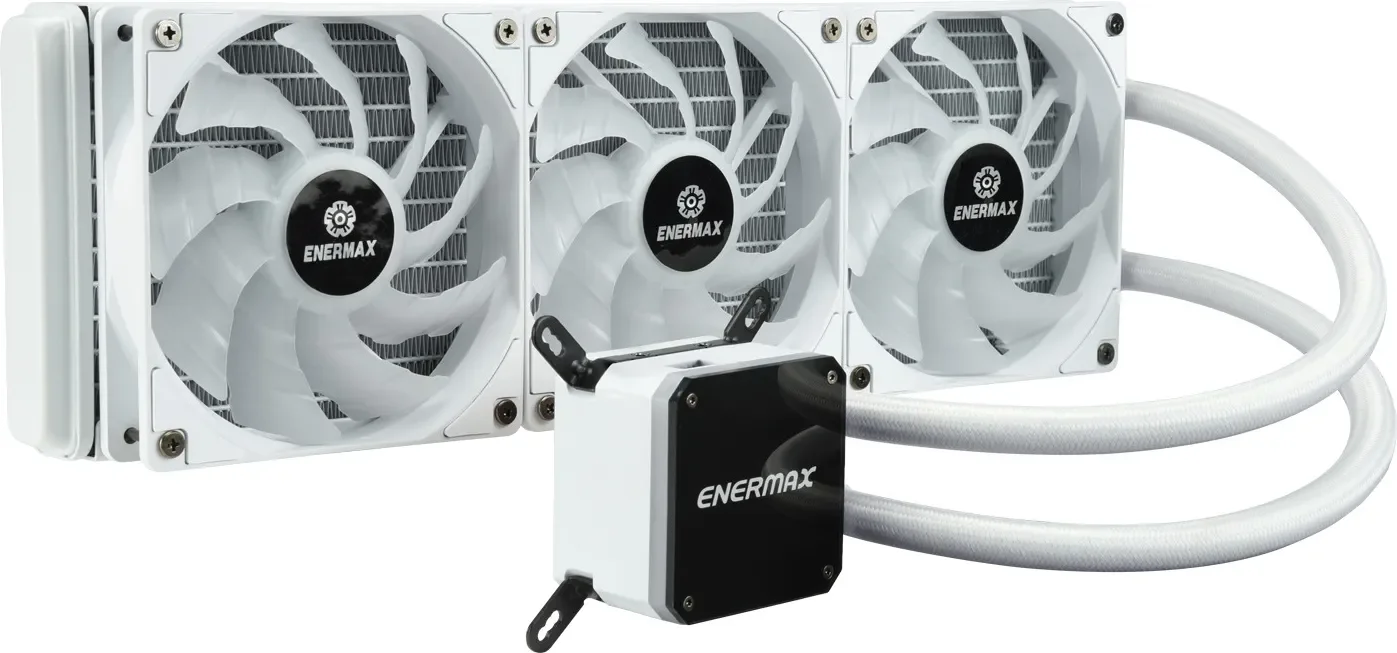 Система рідинного охолодження Enermax Liqmax III 360 ARGB White (ELC-LMT360-W-ARGB), фото №6