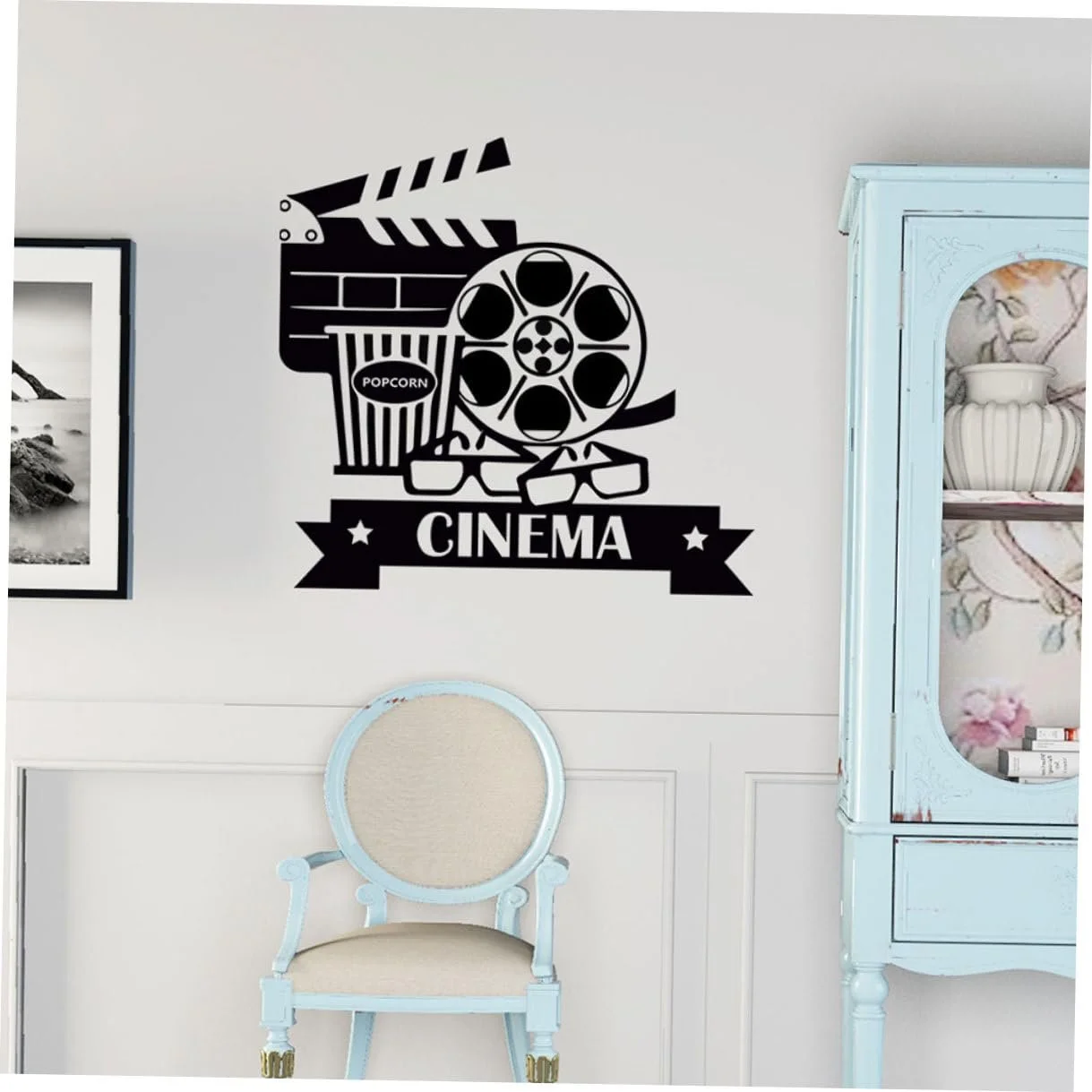 Наклейка на стіну NOLITOY Кіно Самоклеюча ПВХ, фото №7