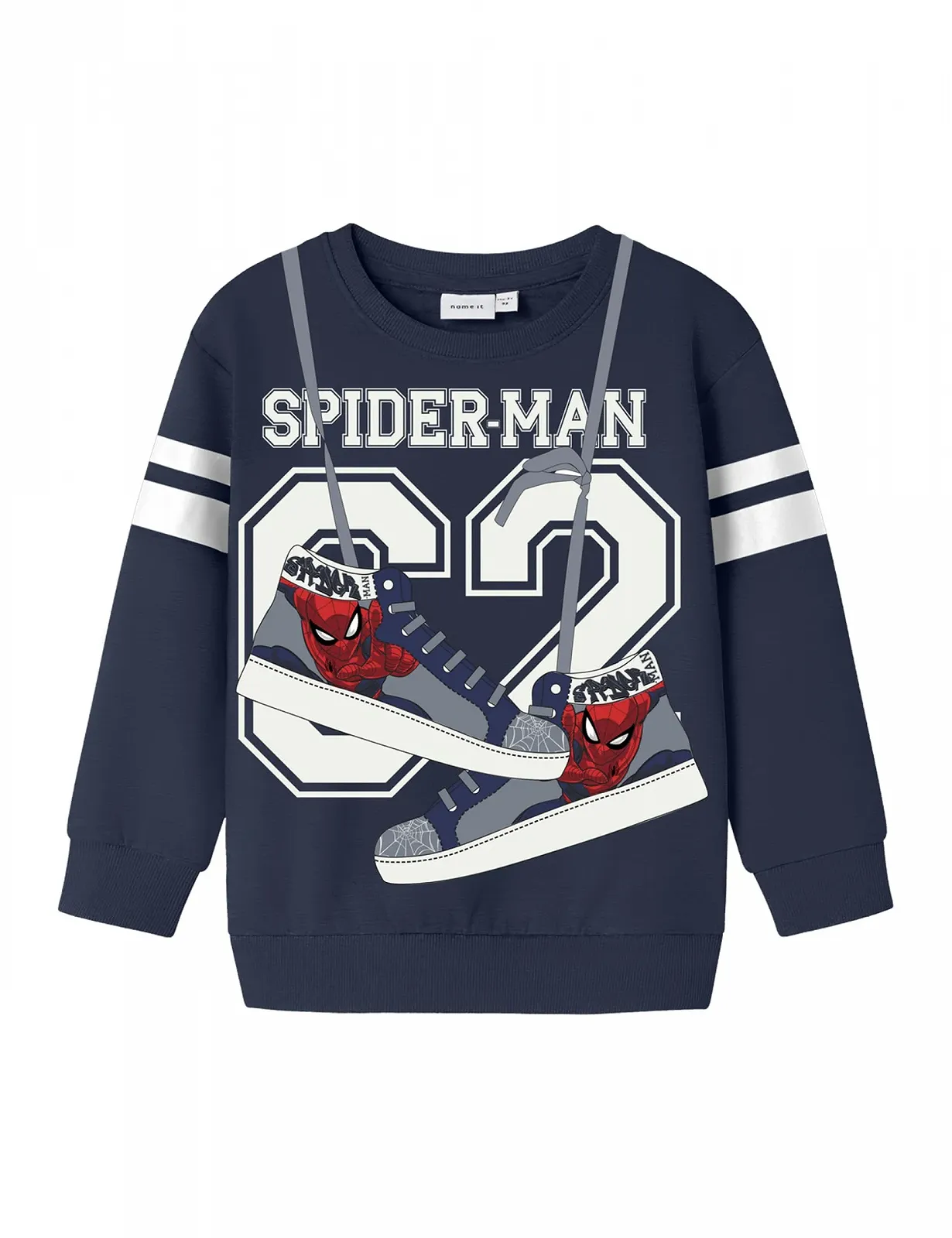 Толстовка NAME IT Nmmadam Spider Nreg Sweat Bru Mar для хлопчиків, фото №1 Толстовка NAME IT Nmmadam Spider Nreg Sweat Bru Mar для хлопчиків, фото №1
