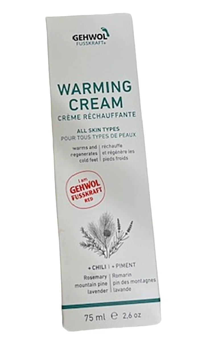Крем для ног GEHWOL FUSSKRAFT RED для сухой грубой кожи согревающий эффект 75 мл, фото №2