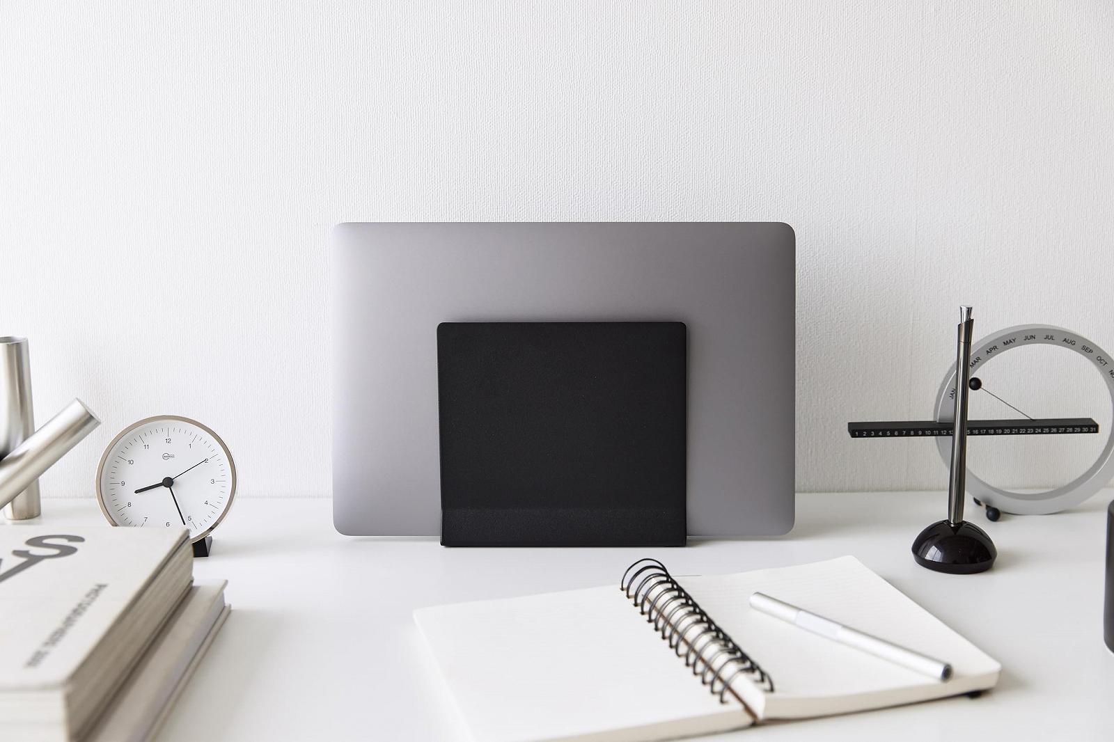 Подставка для ноутбука Yamazaki Tower Slim 16 x 5.7 x 15.2 см, черная, фото №5