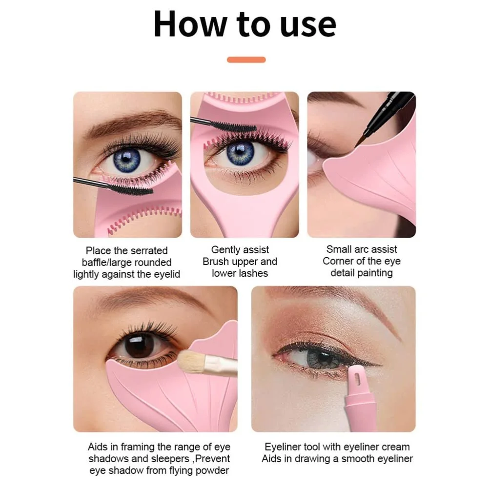 Інструмент для підводки очей Beaupretty, силіконовий аплікатор, фото №5