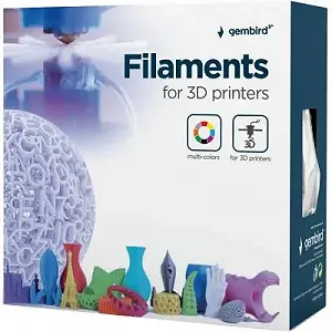 Пластик для 3D-принтера Gembird ABS 1.75 мм Fluorescent Blue 1кг (3DP-ABS1.75-01-FB) synthetic.ua - Фото 1