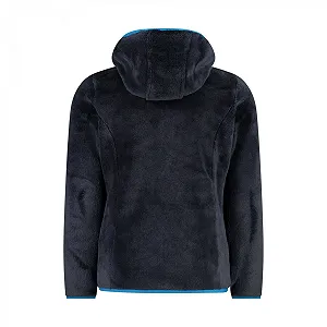 Флисовая куртка CMP для девочек с капюшоном synthetic.ua - Фото 1