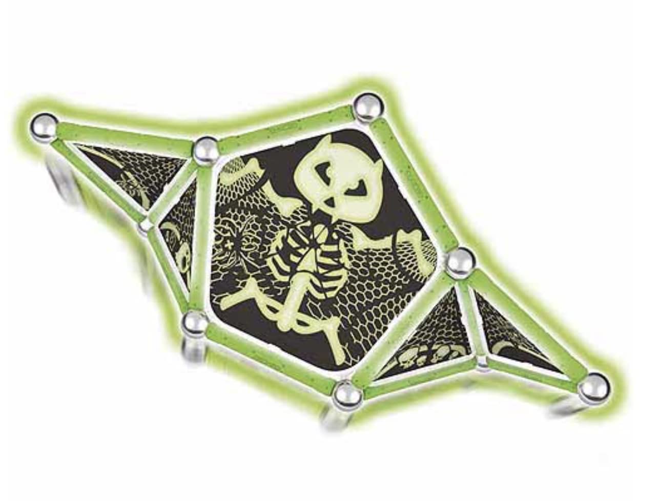 Конструктор Geomag Scary Glow in The Dark Set (37 деталей), фото №4 Конструктор Geomag Scary Glow in The Dark Set (37 деталей), фото №4