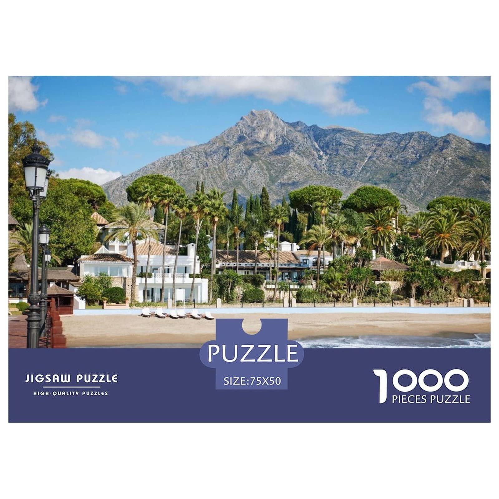 Пазл Marbella DIY 1000 элементов 75 x 50 см, фото №2 Пазл Marbella DIY 1000 элементов 75 x 50 см, фото №2