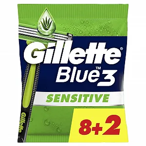 Одноразовая бритва Gillette 3 лезвия 40° Lubrastrip Comfort Gel synthetic.ua - Фото 1