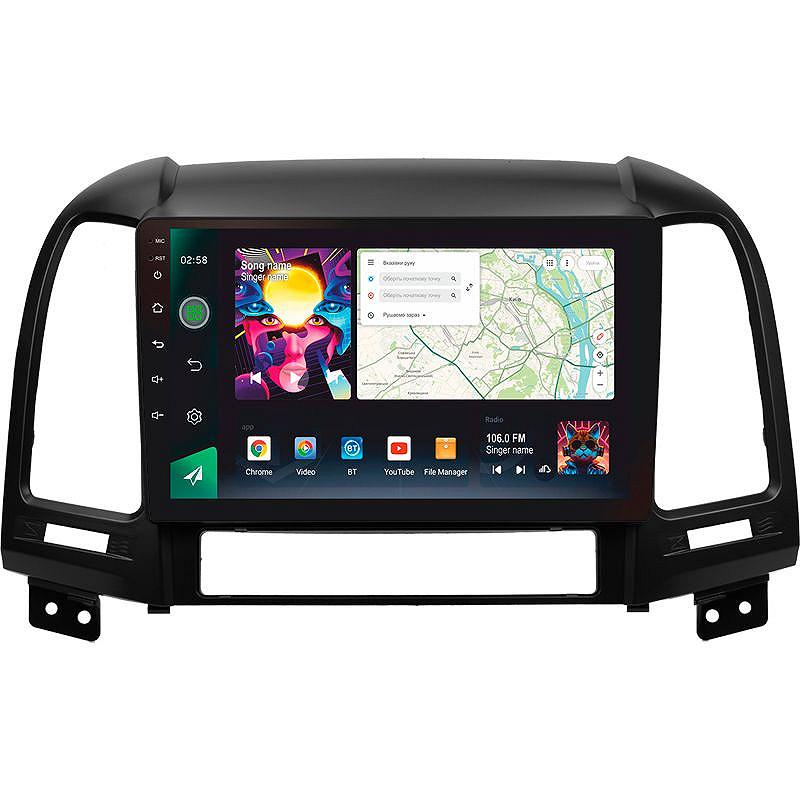 Штатная магнитола Sigma PRO 9464 4+64 Gb Hyundai Santa Fe 2 2006-2012 9, фото №1