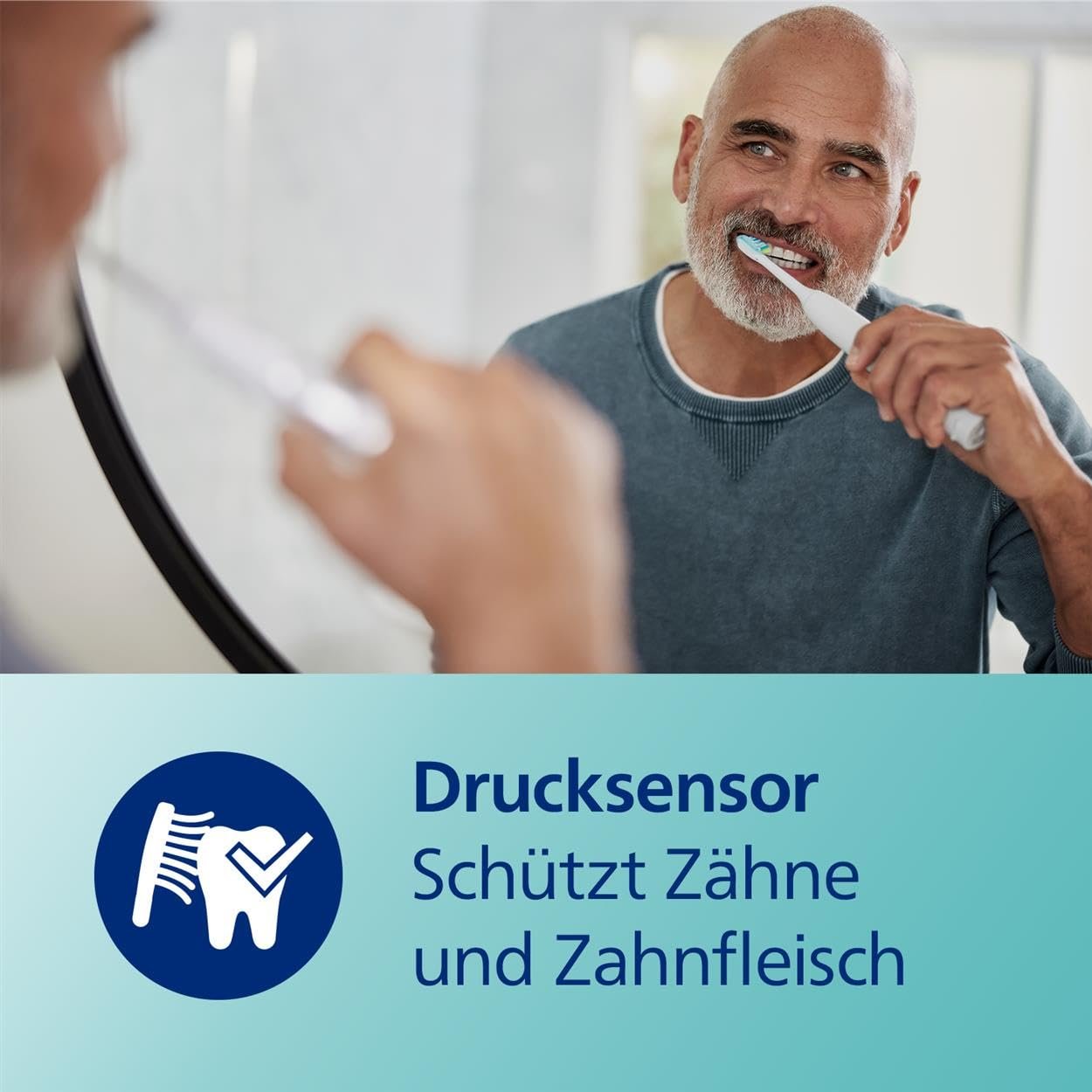 Зубная щетка Philips Sonicare DiamondClean 9000 HX9911/27, белая, фото №6