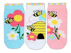 Носки Bee Oddsocks Набор из 3 шт., размер 30.5 - 38.5 - Фото 1