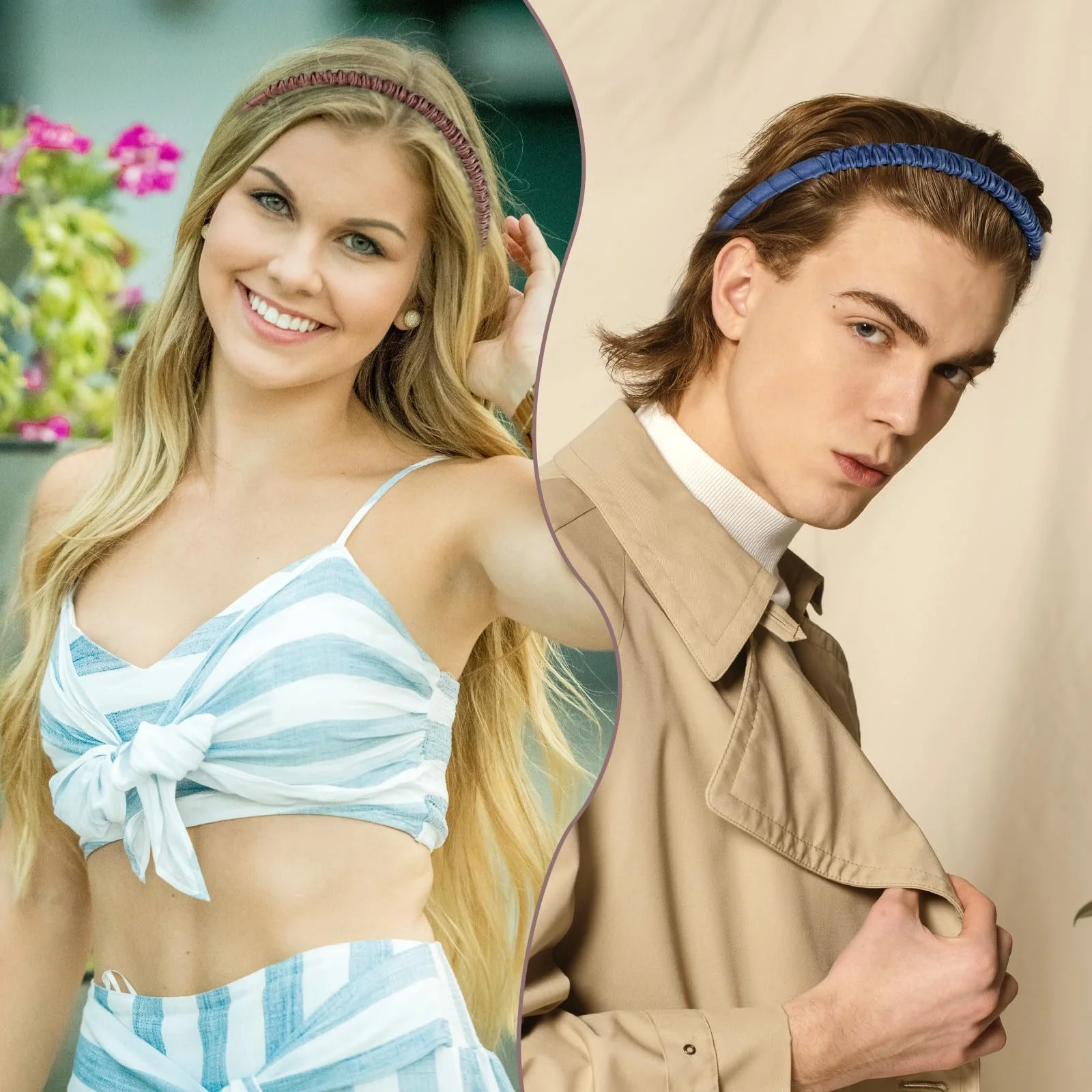 Обруч для волосся, Набір з 4 штук, фото №5