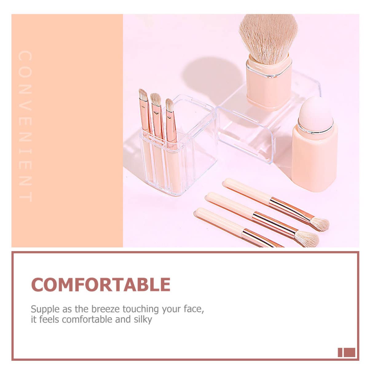 Набор кистей Angoily 4 набора 8 в 1 пластик, фото №3