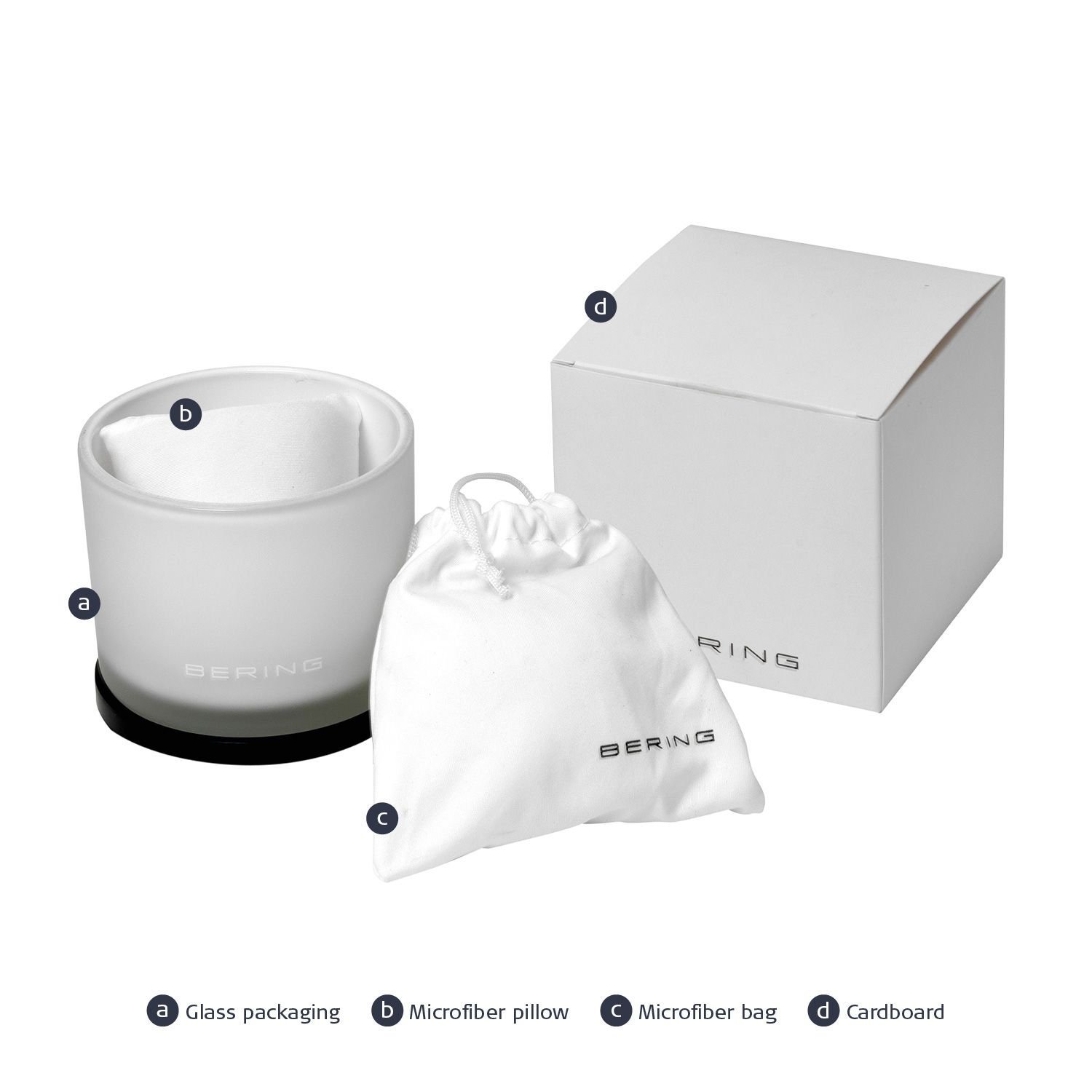 Женские аналоговые кварцевые часы Bering 10126-309 со стальным ремешком, фото №5