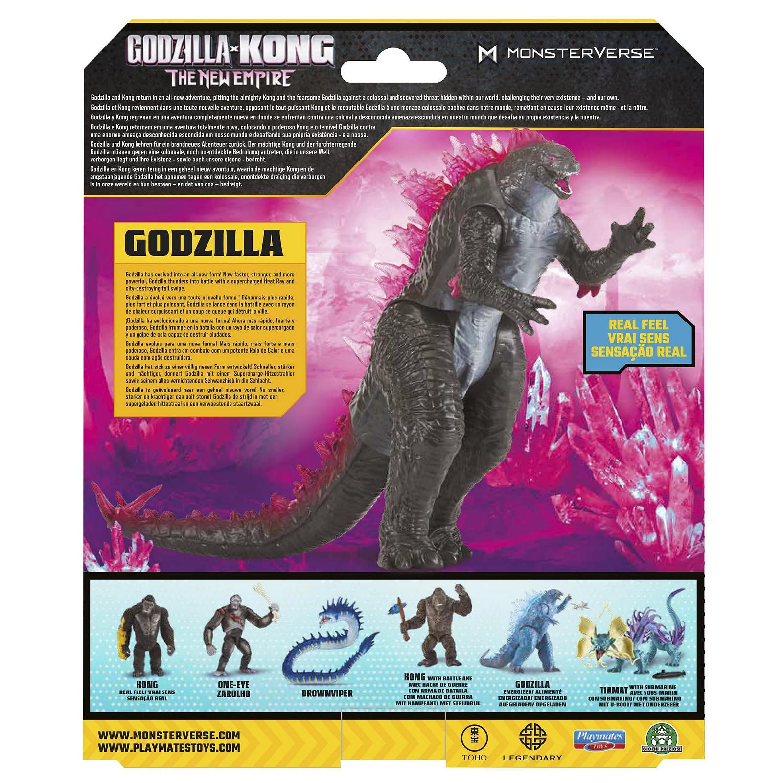 Фігурка Годзілла MonsterVerse Godzilla x Kong: The New Empire Real Feel, 15 см, фото №7