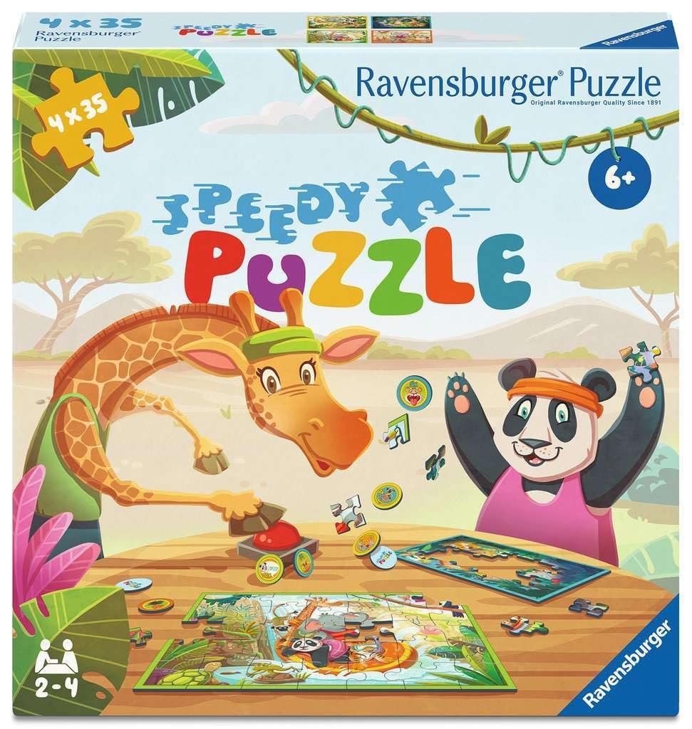 Пазл Ravensburger Speedy Puzzle 12004171 4х35 деталей, фото №1