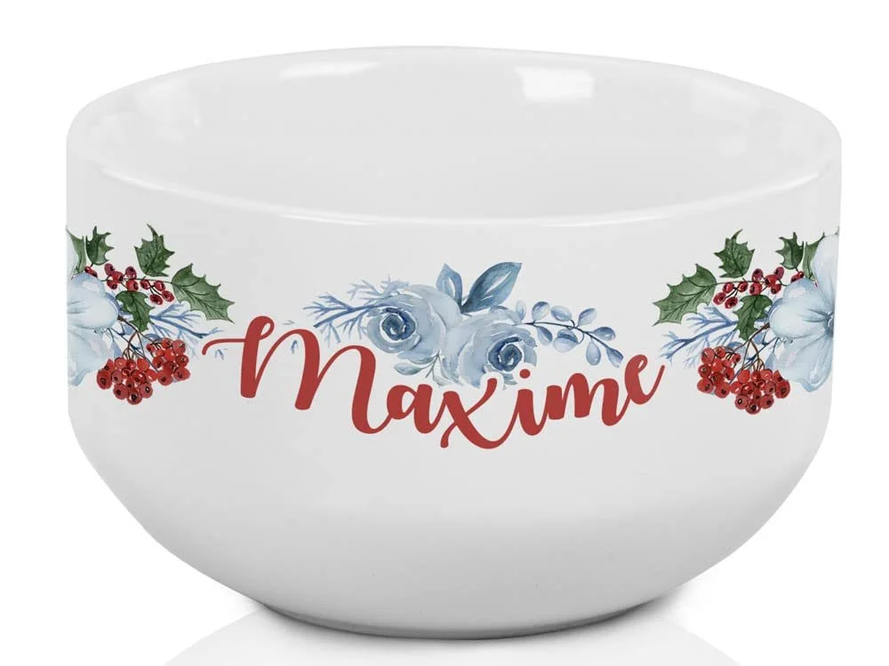 Тарелка для хлопьев GRAZDesign Рождественский мотив для детей и взрослых, Керамика, фото №3 Тарелка для хлопьев GRAZDesign Рождественский мотив для детей и взрослых, Керамика, фото №3