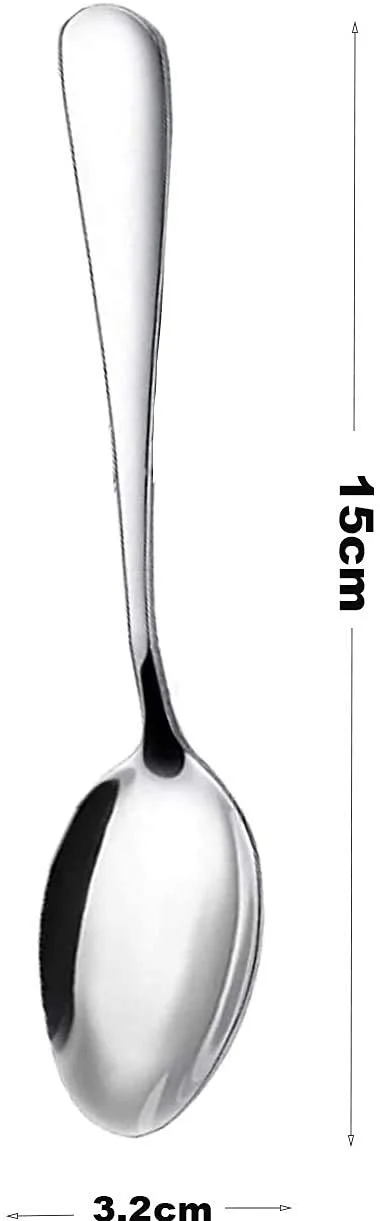 Ложка десертна BESCH Нержавіюча сталь 15 x 3.2 cm (Десертна ложка), фото №2 Ложка десертна BESCH Нержавіюча сталь 15 x 3.2 cm (Десертна ложка), фото №2