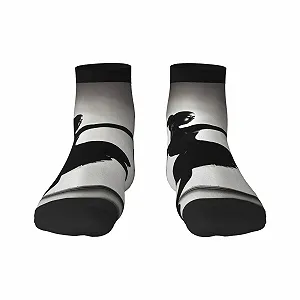 Носки SSIMOO Ballerina Dance Модные удобные носки для взрослых, повседневные носки, подходят для любого времени года, Ballerina Dance, один размер - Фото 1