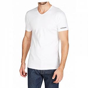 Футболка Kappa Mezza Manica Scollo V Белый L - Фото 1