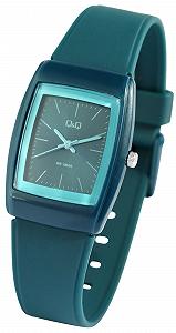 Часы женские Q&Q VP30J017Y, аналоговые, кварцевые, пластиковый ремешок, застежка-штифт, 10 Bar synthetic.ua - Фото 1