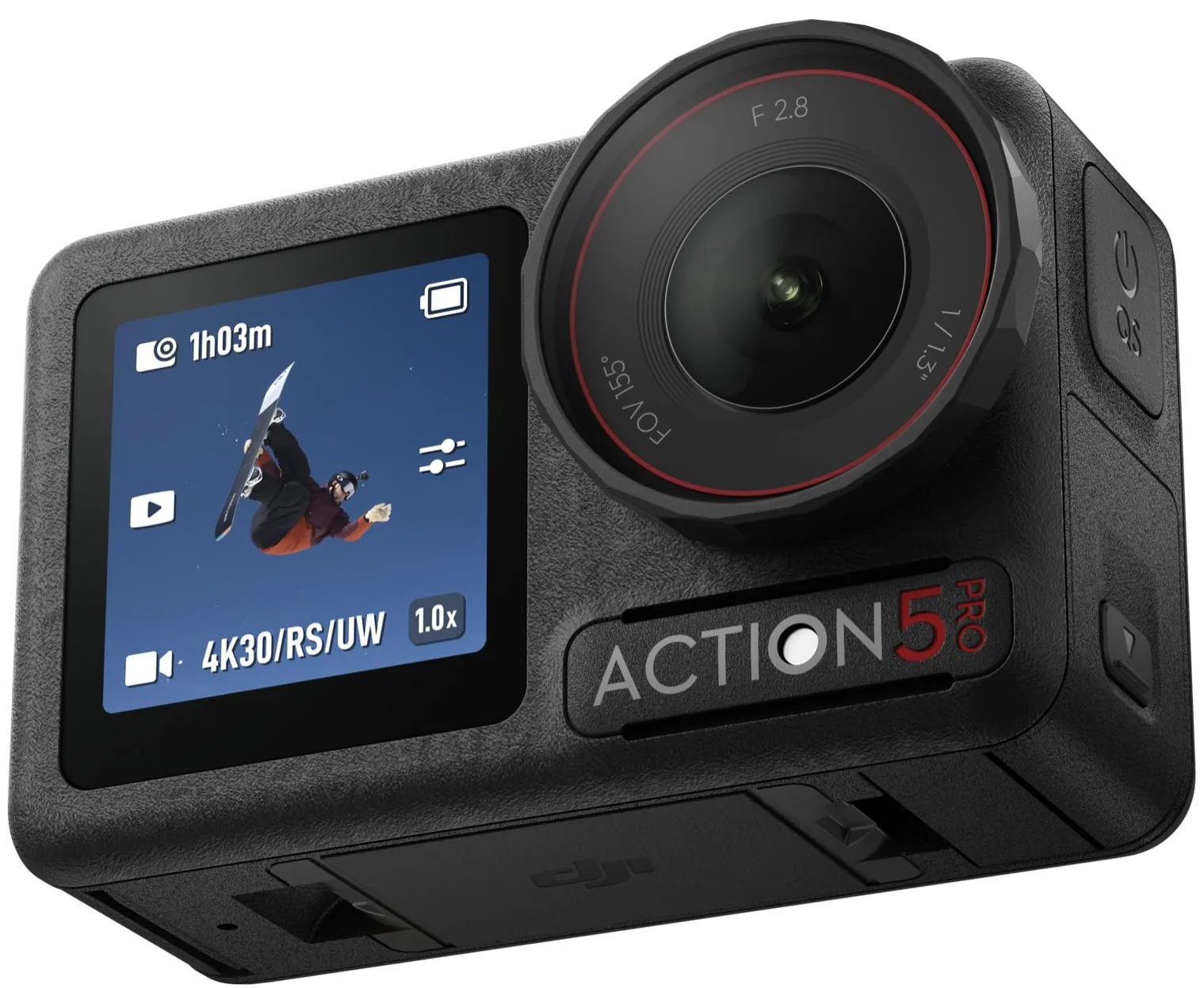 Екшн-камера DJI Osmo Action 5 Pro Standard Combo / 360° / 40Мп / 4К  / 120fps / Wi-Fi / Bluetooth / Вологозахищена / Чорна, фото №2