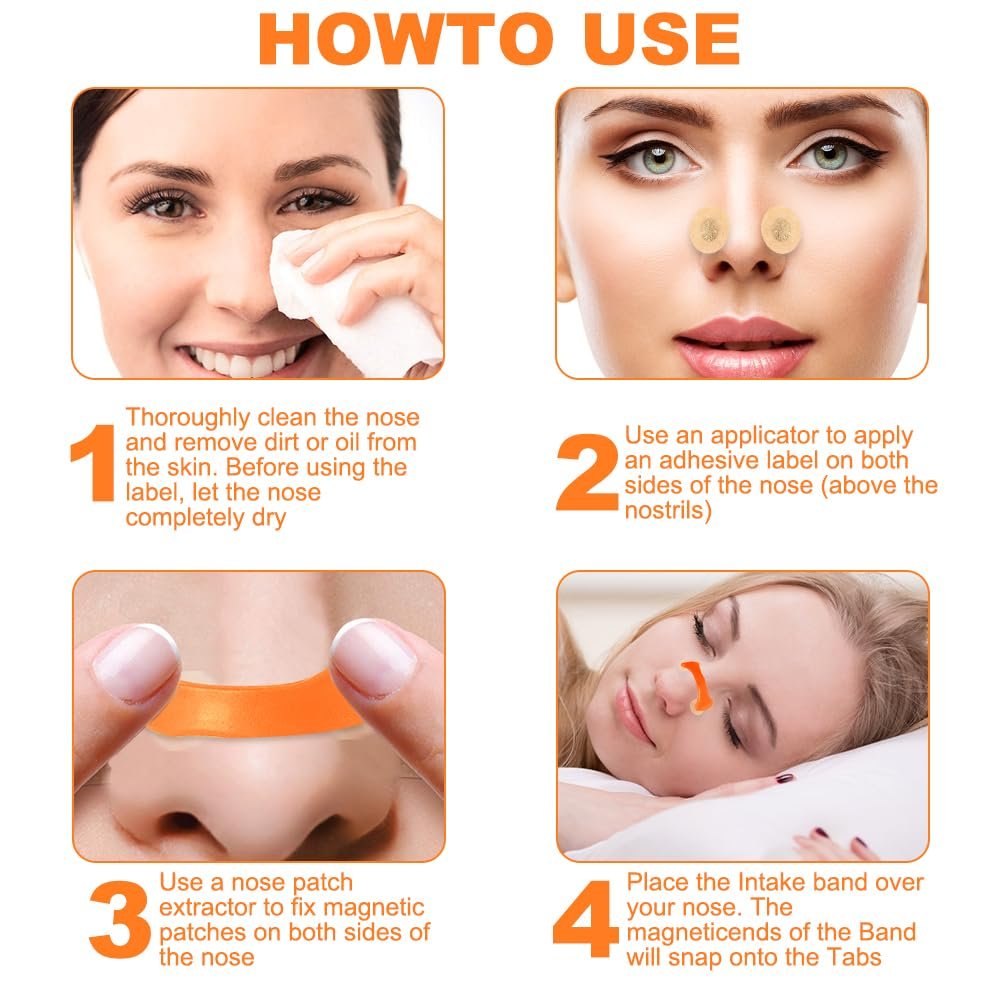 Смужки на ніс Магнітні EBKCQ, 30 шт, фото №4