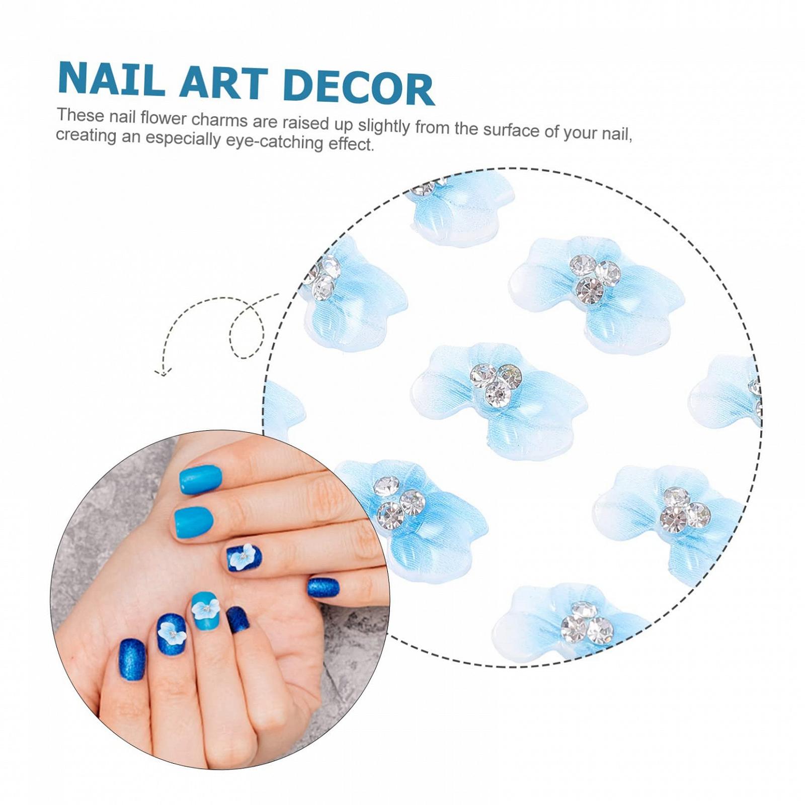 3D Підвіски для нігтів Діаманти Стрази, фото №7