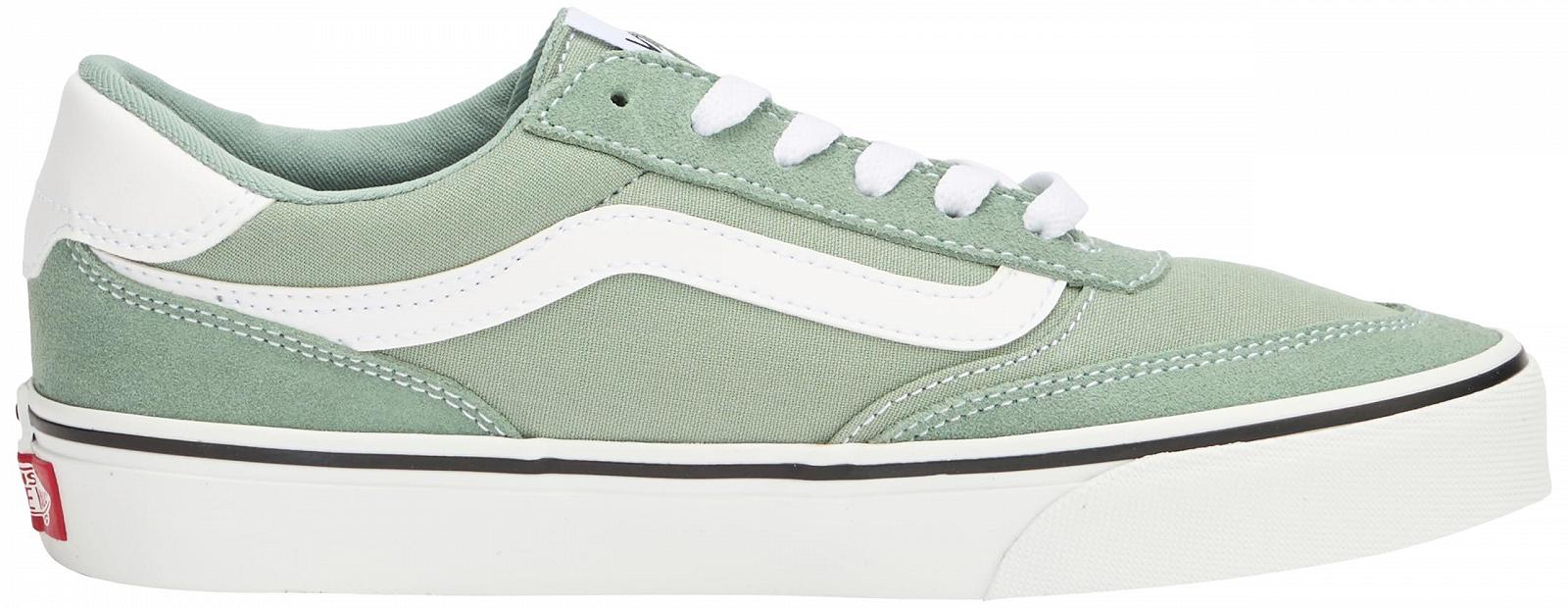 Кроссовки Vans Brooklyn Canvas, белый/белый, фото №4
