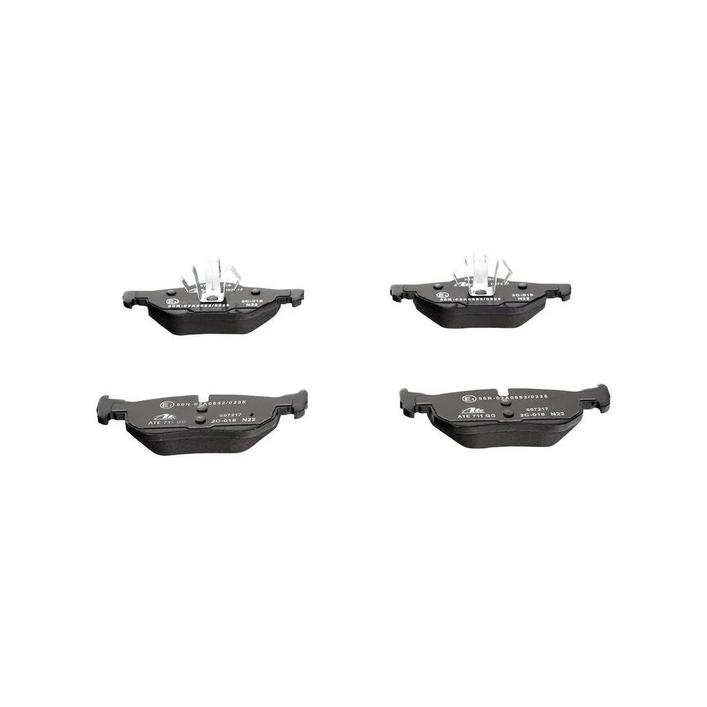 Комплект гальмівних колодок, дискове гальмо ATE 13.0460-7217.2 для BMW, задня вісь, фото №1 Комплект гальмівних колодок, дискове гальмо ATE 13.0460-7217.2 для BMW, задня вісь, фото №1