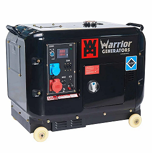 Дизельний генератор Warrior LDG6500SV3WRC-EU 5,5 кВт / 5 кВт Електричний пуск - Фото 1