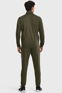 Спортивный костюм Under Armour Knit Track XL цвета хаки synthetic.ua - Фото 1