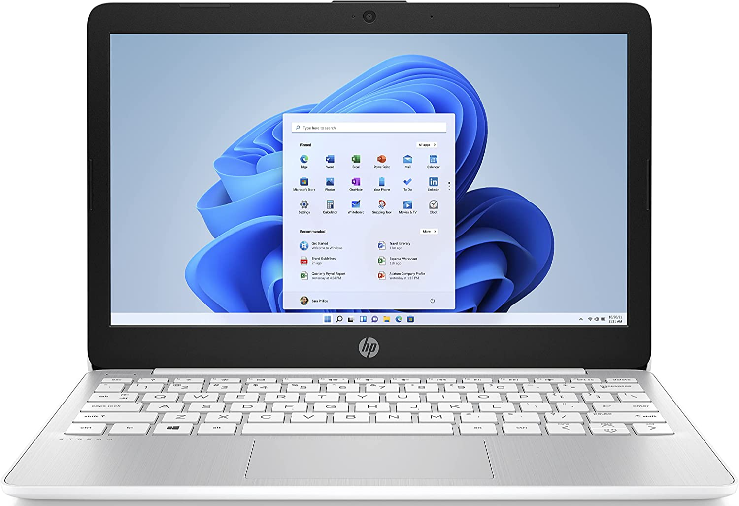 Ноутбук 11.6" HP Stream 11-ak0262ng Intel Celeron N4020 RAM 4GB eMMC 64GB 14час батарея Win11 (UKR), фото №1