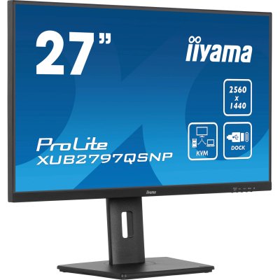 Монитор iiyama XUB2797QSNP-B1, фото №4 Монитор iiyama XUB2797QSNP-B1, фото №4