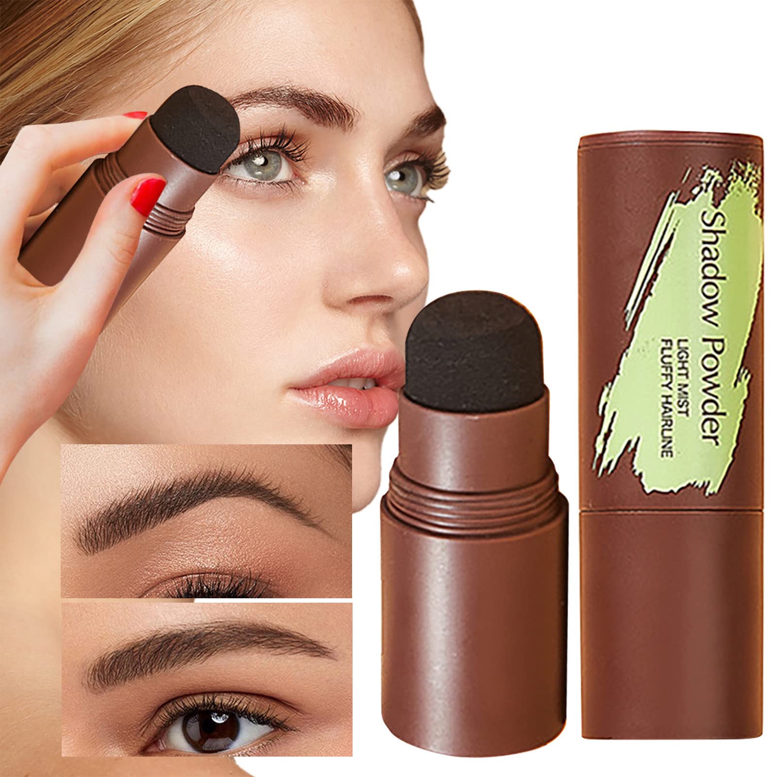 Тень Term Medium Brown Kit Shadow Eyebrow Print Waterproof Hair Kit для бровей Medium Brown B One Size, фото №3