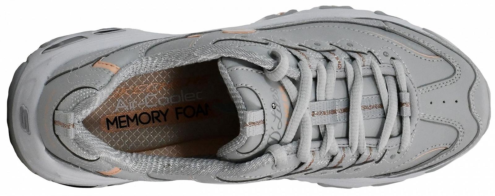 Кроссовки Skechers D'Lites Extreme 11422 BKW, женские, фото №6