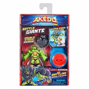 Фигурка Giochi Preziosi Akedo Гигантская Tonk Controller с кнопкой, Двойной Защитный Доспех, многоцветный - Фото 1