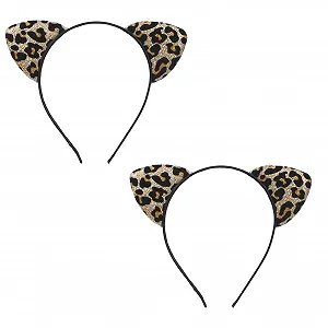 Обруч Леопардовий З вухами Leopard - Фото 1