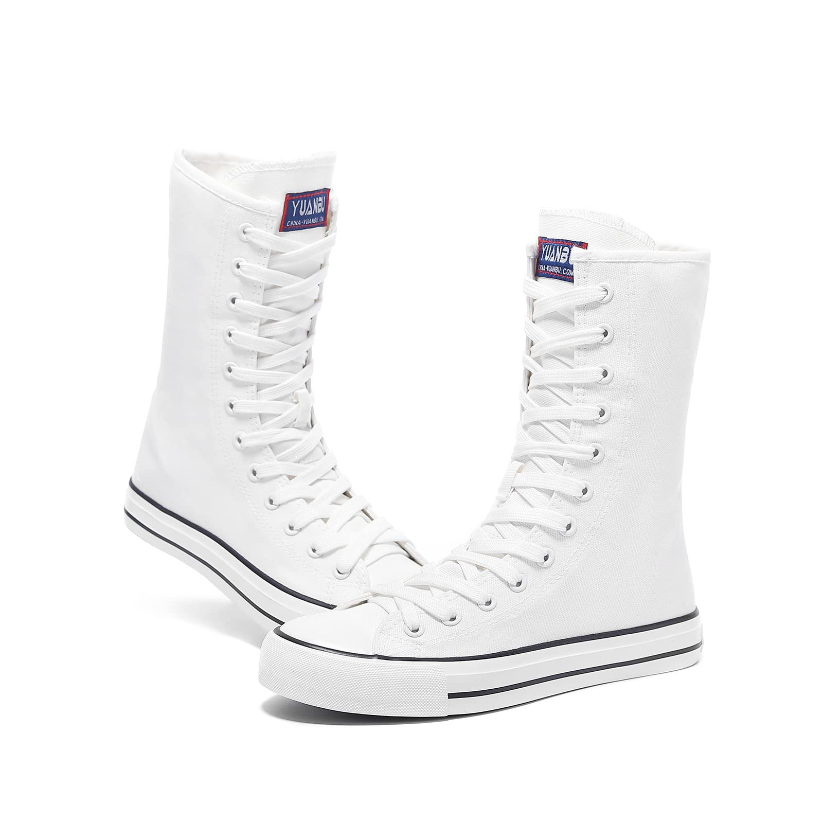 Кеди Momuk Високі Жіночі Тканинні На Шнурівці, фото №2