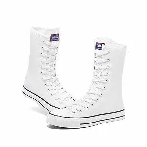 Кеды Momuk Высокие Женские Тканевые На Шнуровке цена на synthetic.ua - Фото 1 Кеды Momuk Высокие Женские Тканевые На Шнуровке synthetic.ua - Фото 1