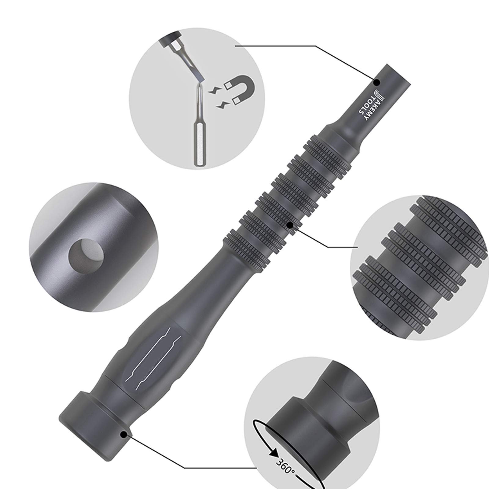 Набір Викруток Mini Magnetic 73 в 1 S2 Alloy Steel Precision Mechanic Repair Tool, фото №4