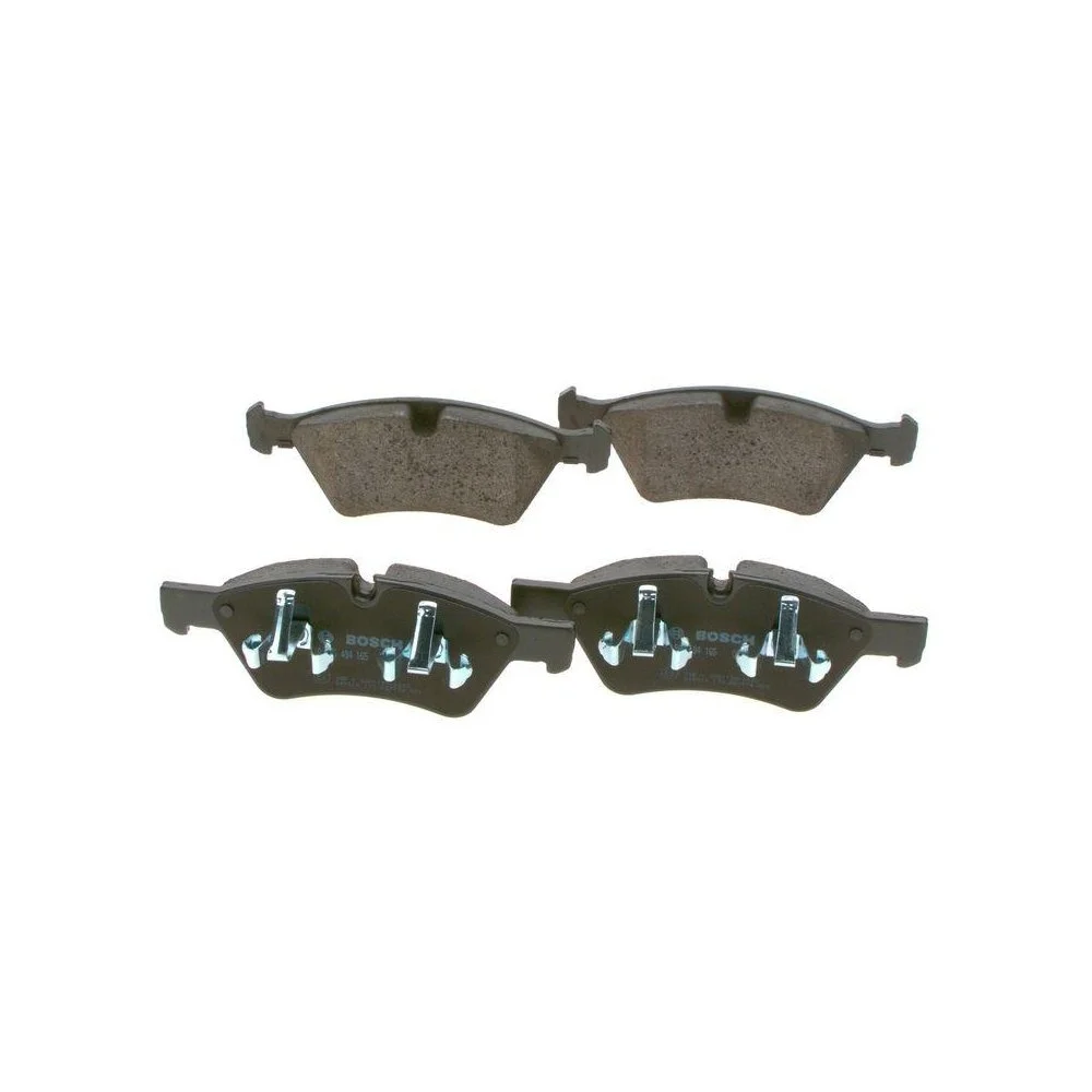 Комплект гальмівних колодок, дискове гальмо BOSCH 0 986 494 165 для MERCEDES-BENZ, фото №1