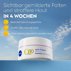 Денний крем NIVEA Q10 Без запаху SPF 15 Екстракт солодки 50 мл synthetic.ua - Фото 1