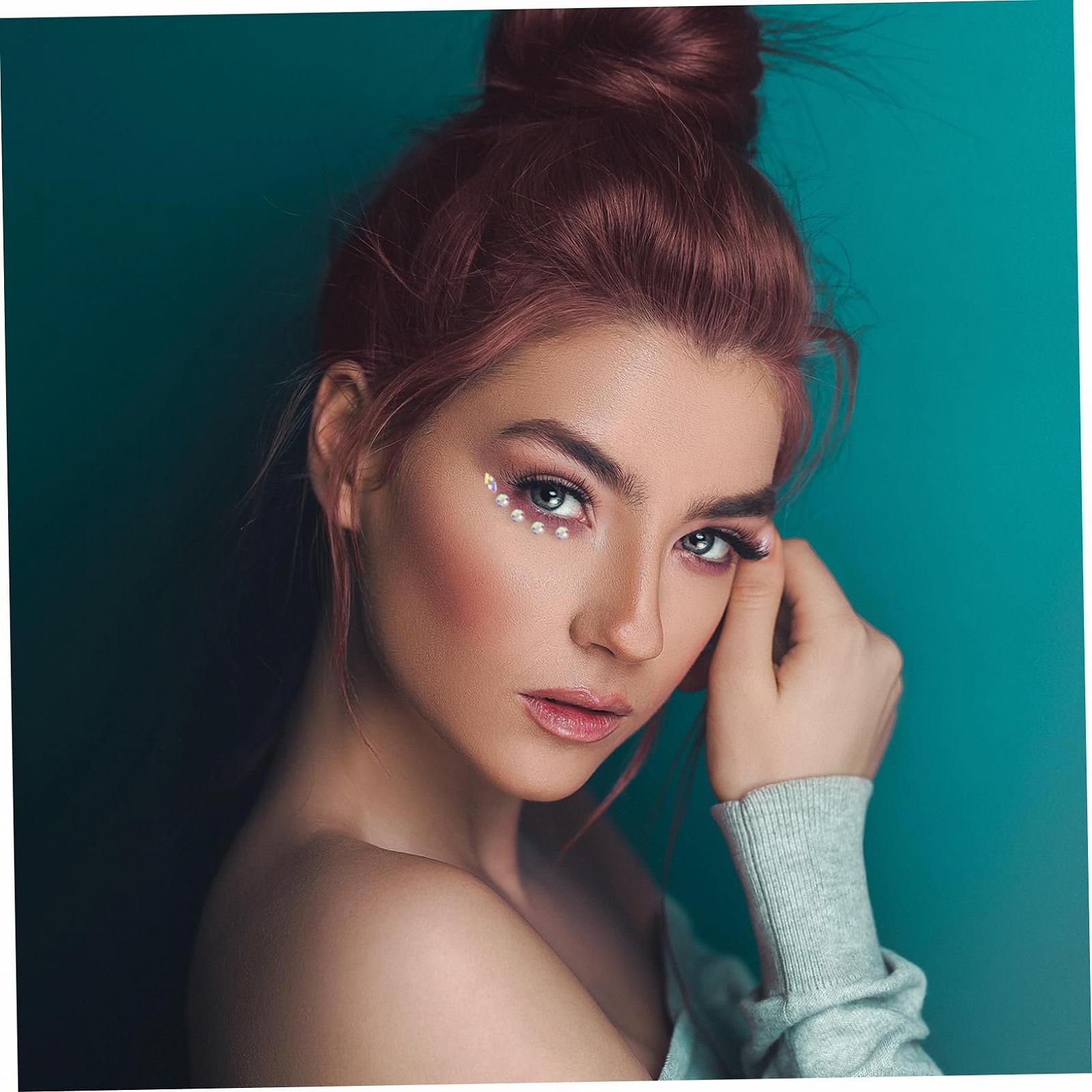 Наклейки для нігтів з стразами 12 аркушів, фото №3