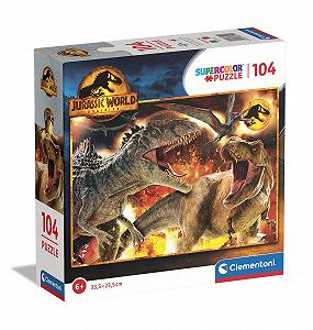 Купить Пазл Clementoni Supercolour 80512 Jurassic World Dominion 104 элемента разноцветный - Фото 1 Пазл Clementoni Supercolour 80512 Jurassic World Dominion 104 элемента разноцветный - Фото 1