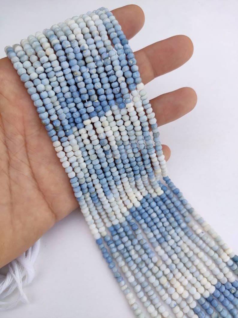 Бусины из натурального драгоценного камня, ограненные, круглые, 4-4.5 мм, нить длиной 33 см бусин для ожерелья, браслета, фото №2