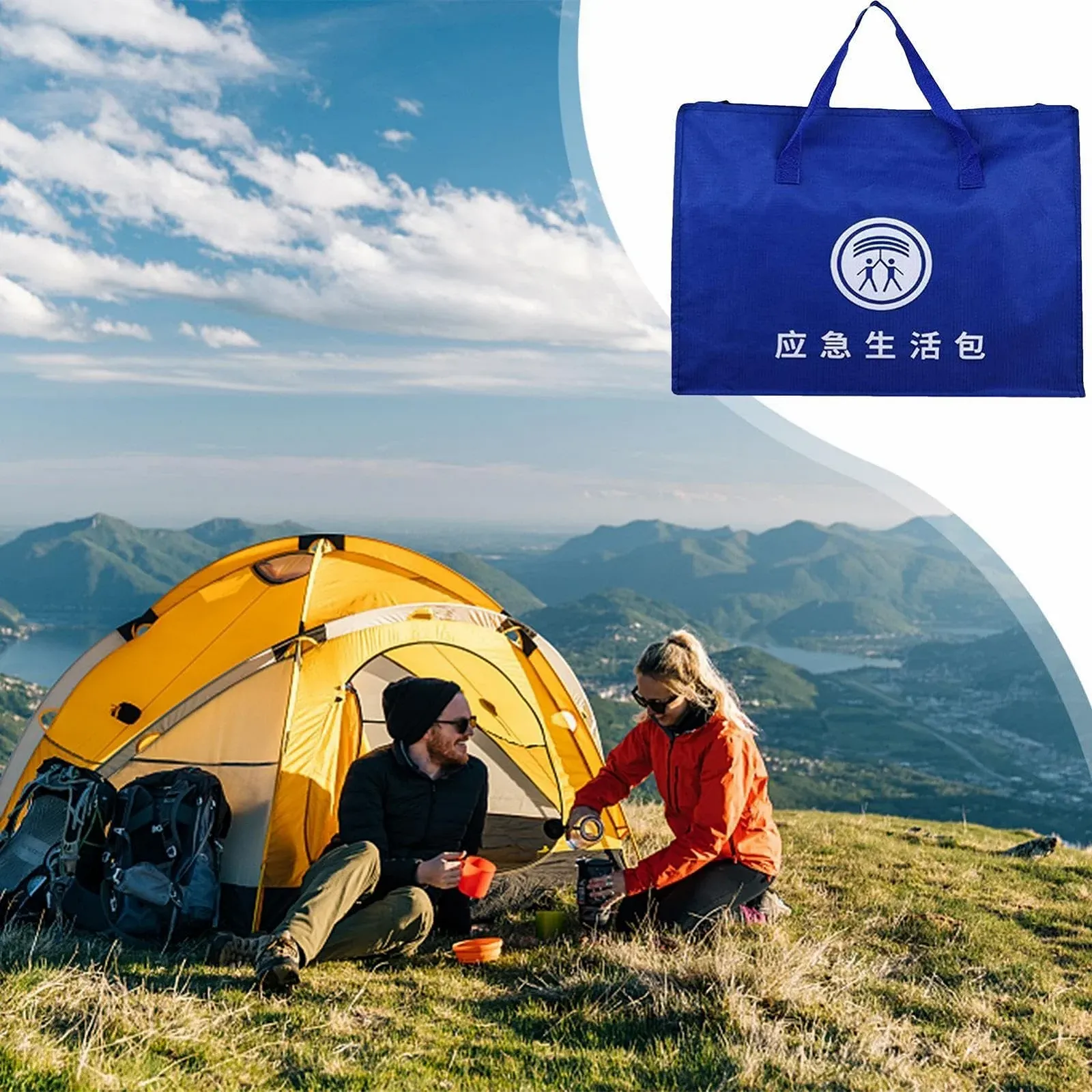 Набір для виживання портативний, 48 x 15 x 38 см, фото №4